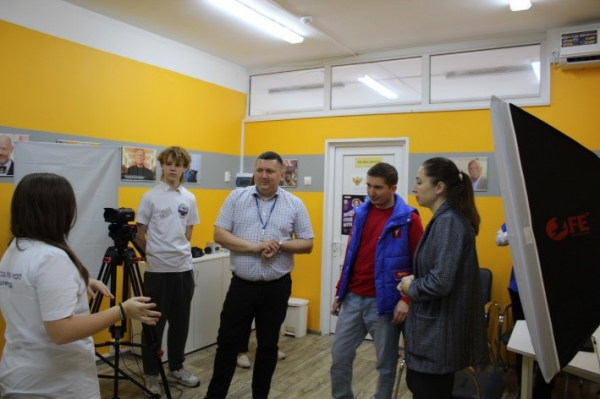 Визит представителей Правления Движения Первых в школу № 6 