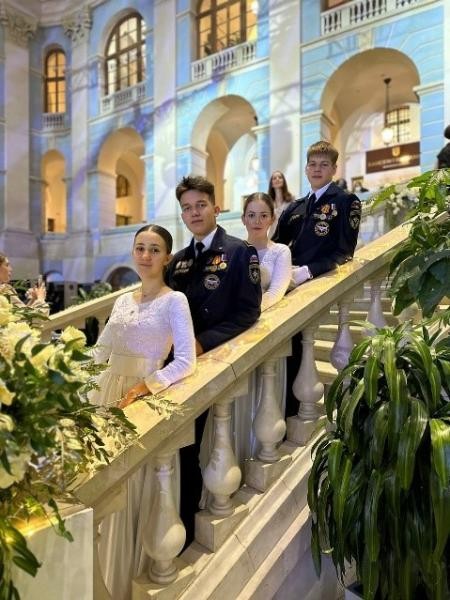 Кадеты школы № 2 &ndash; участники Международного Кремлевского Благотворительного Кадетского Бала