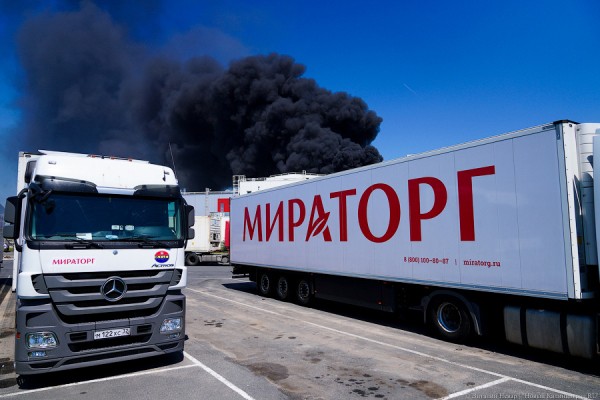 Пожар на заводе «Мираторга» в Калининграде: фоторепортаж «Нового Калининграда» Пожар на заводе «Мираторга» в Калининграде: фоторепортаж «Нового Калининграда»
