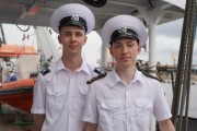 «Снова вместе»: в Калининграде открыли для посетителей барки «Крузенштерн» и «Седов» (фото)
«Снова вместе»: в Калининграде открыли для посетителей барки «Крузенштерн» и «Седов» (фото)