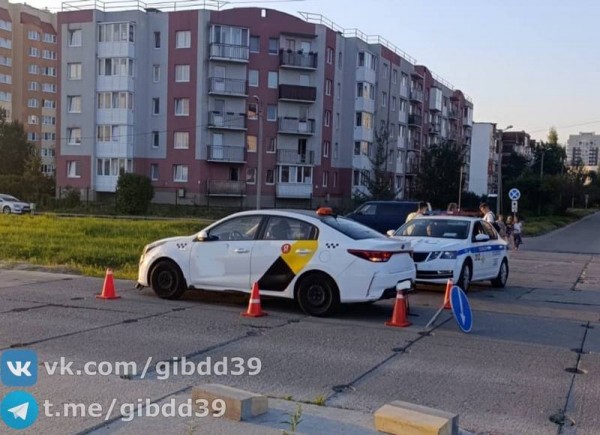 На Громовой в Калининграде таксист сбил 11-летнего школьника
