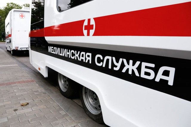 Калининградцам предлагают сделать флюорографию в мобильном комплексе на площади Победы
Калининградцам предлагают сделать флюорографию в мобильном комплексе на площади Победы