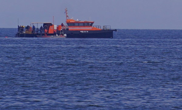 Из моря у Балтийска подняли горы замершей смерти