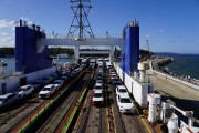 Причал морского терминала в Пионерском принял первый паром (фото) Избранное
Причал морского терминала в Пионерском принял первый паром (фото) Избранное