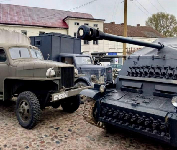В посёлок Калининградской области привезли &laquo;дух войны&raquo;
